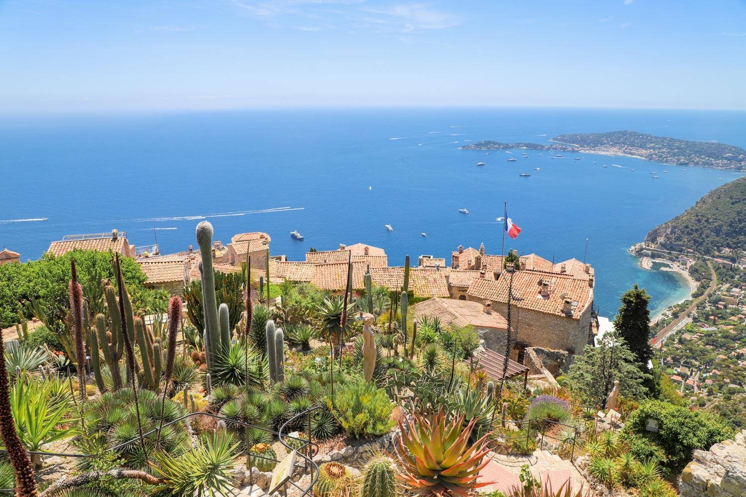 Eze - Appartement Dans Bas De Villa Avec Piscine Pres De Monaco Esterno foto